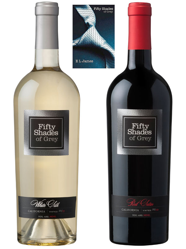 Fifty Shades of Grey inspired Wines