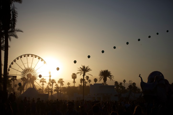 coachella sunset